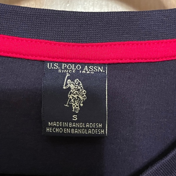 U.S. Polo Association  short sleeve T-shirt, blue. - Picture 7 of 8